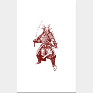 Samurai Posters and Art